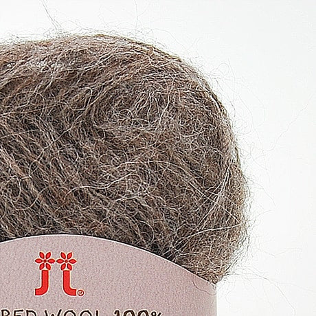 ハマナカ ソノモノ ヘアリー(起毛糸)並太 毛糸 No.123 アルパカ75% ウール25% 25g玉巻(約125m)