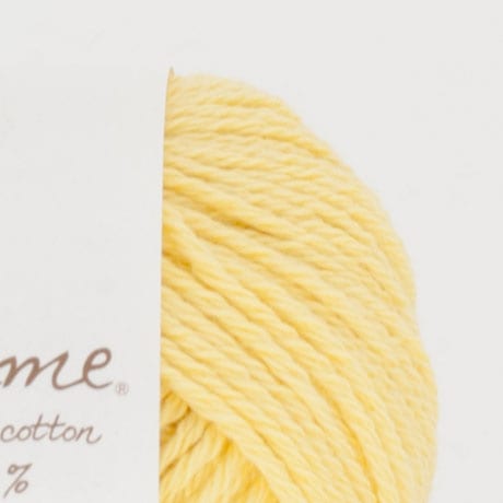 ハマナカ ポーム ベビーカラー 中細 毛糸 No.301 オーガニックコットン100% 25g玉巻(約70m)