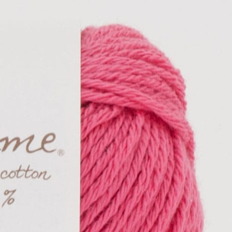 ハマナカ ポーム ベビーカラー 中細 毛糸 No.303 オーガニックコットン100% 25g玉巻(約70m)