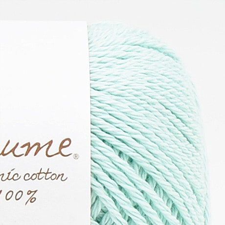 ハマナカ ポーム ベビーカラー 中細 毛糸 No.97 オーガニックコットン100% 25g玉巻(約70m)