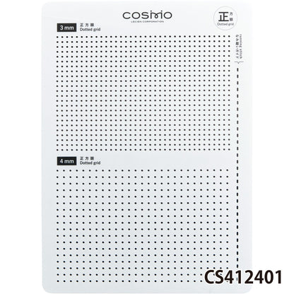 LECIEN COSMO Sashiko Tenplate 刺し子テンプレート 正方眼4種類 斜方眼4種類 全8種類