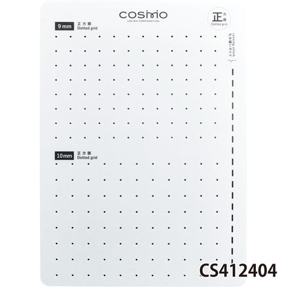 LECIEN COSMO Sashiko Tenplate 刺し子テンプレート 正方眼4種類 斜方眼4種類 全8種類