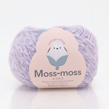 ハマナカ モスモス 並太毛糸 No.010 ウール50% 綿50% 25g玉巻（約105m）