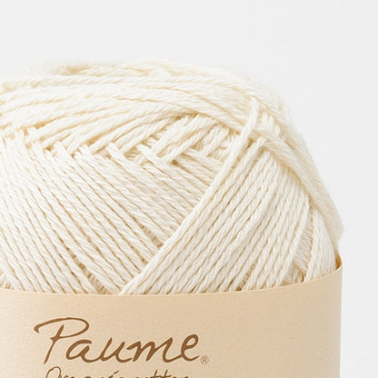 ハマナカ ポーム〈無垢綿〉ベビー オーガニックコットン100% 毛糸 25g／100g玉巻（約70m／約280m）