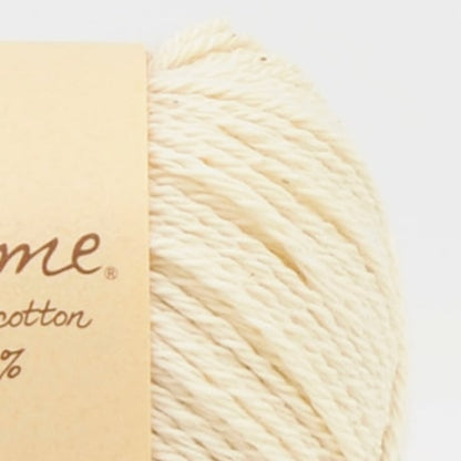 ハマナカ ポーム〈無垢綿〉ベビー オーガニックコットン100% 毛糸 25g／100g玉巻（約70m／約280m）