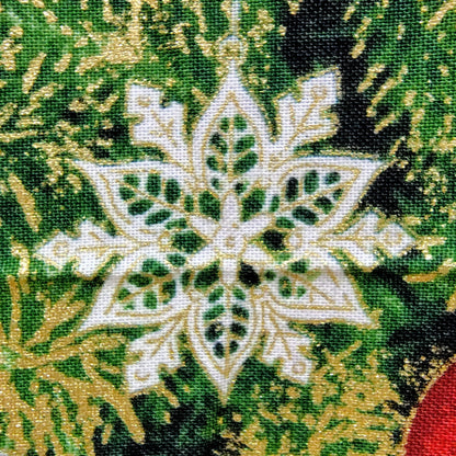 クリスマス装飾 壁掛け布 クリスマスツリー 金彩プリント Timeless Treasures アメリカ直輸入 パネル生地 61×112cm