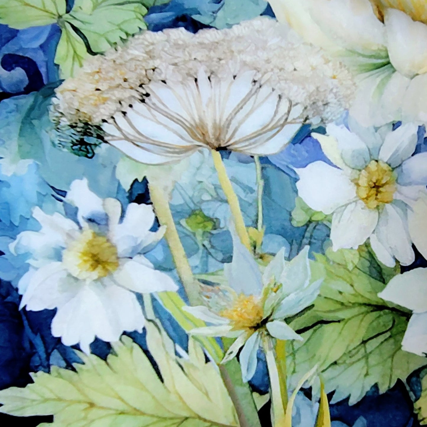 インテリア装飾 壁掛け布 森のささやき 蝶 ボタニカル Timeless Treasures Forest Whisper アメリカ直輸入 パネル生地 61×112cm