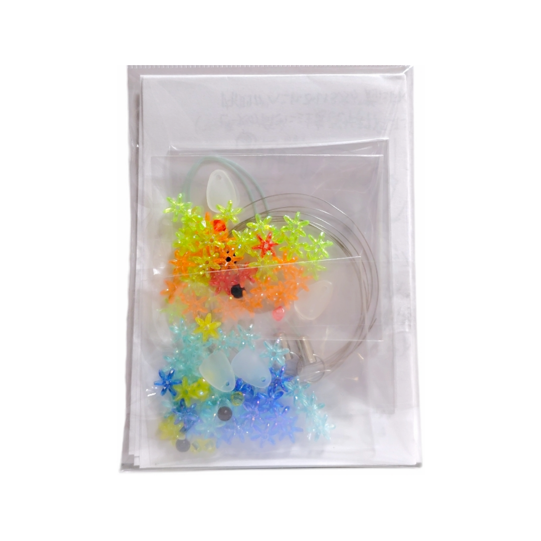 カラフル･熱帯魚のストラップのキット 2個入り B-2301