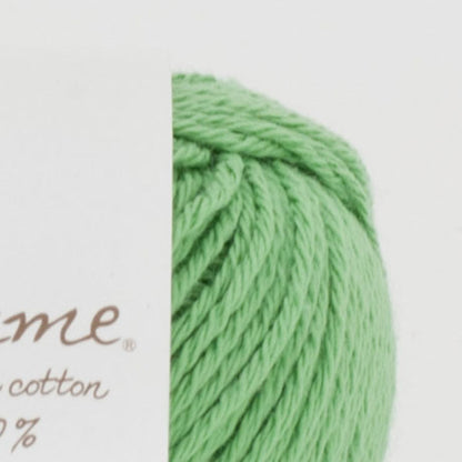 ハマナカ ポーム ベビーカラー 中細 毛糸 No.302 オーガニックコットン100% 25g玉巻（約70m）