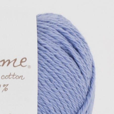 ハマナカ ポーム ベビーカラー 中細 毛糸 No.304 オーガニックコットン100% 25g玉巻（約70m）