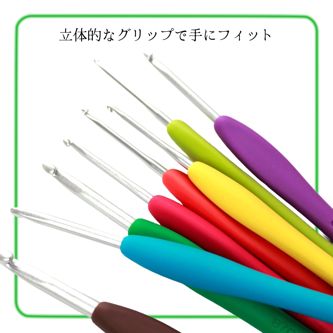 Clover クロバー かぎ針 アミュレ 43-321 8本セット