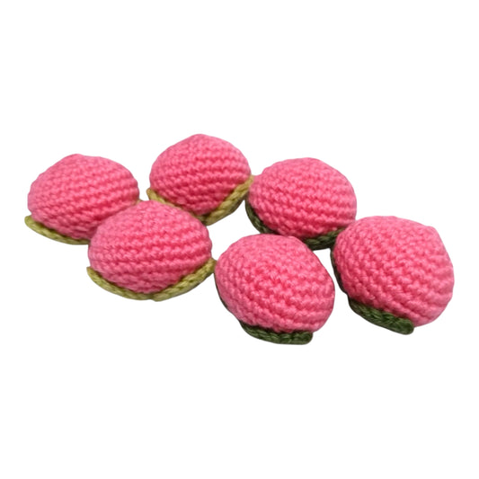 ハンドメイド もものあみぐるみ 6点セット