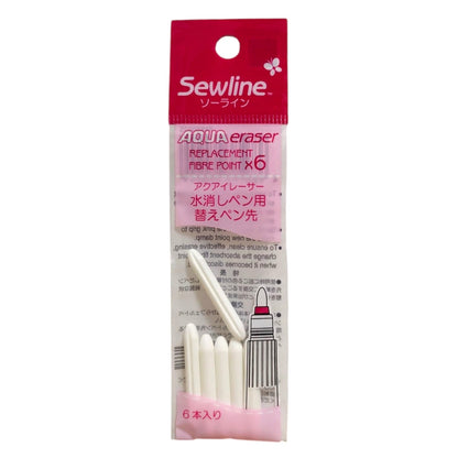 Sewline ソーライン 水筆用替えニブ6本入り1パック FAB50025