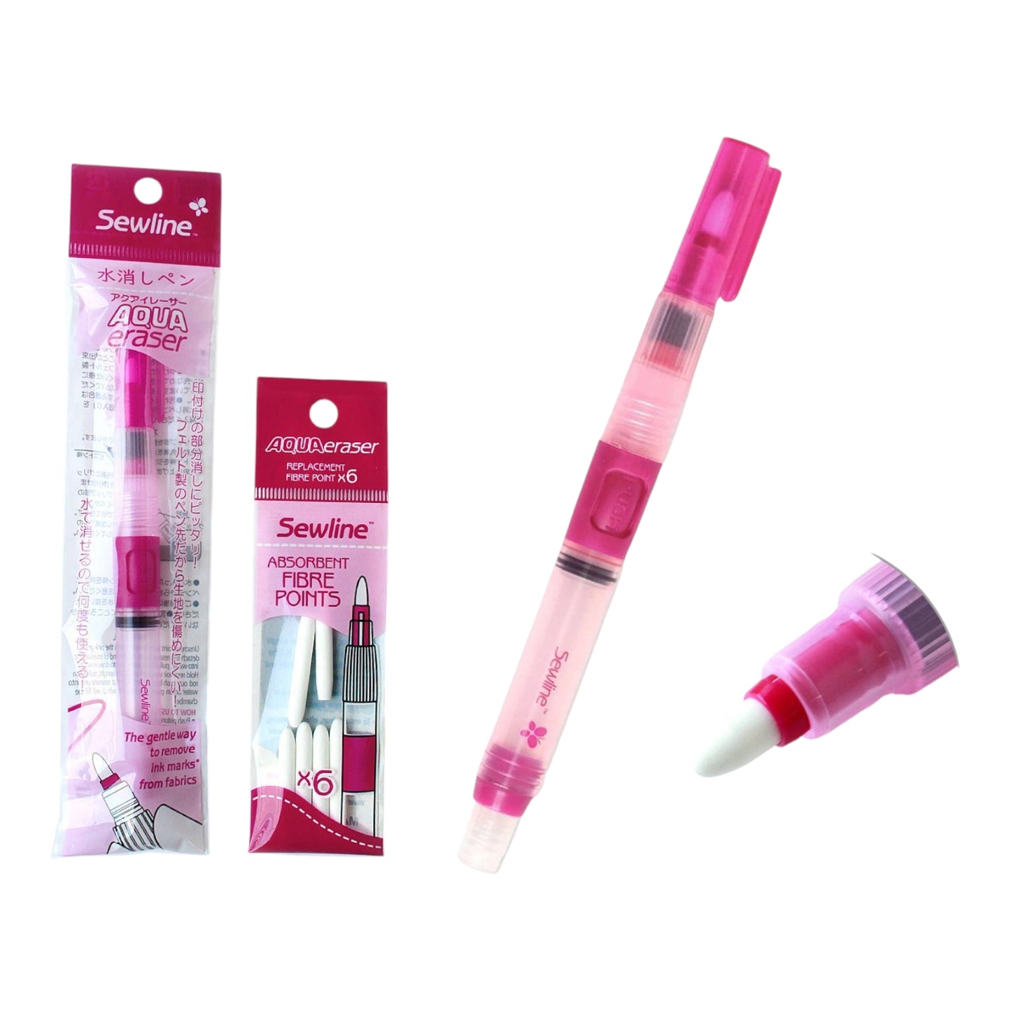 Sewline ソーライン 水筆用替えニブ6本入り1パック FAB50025