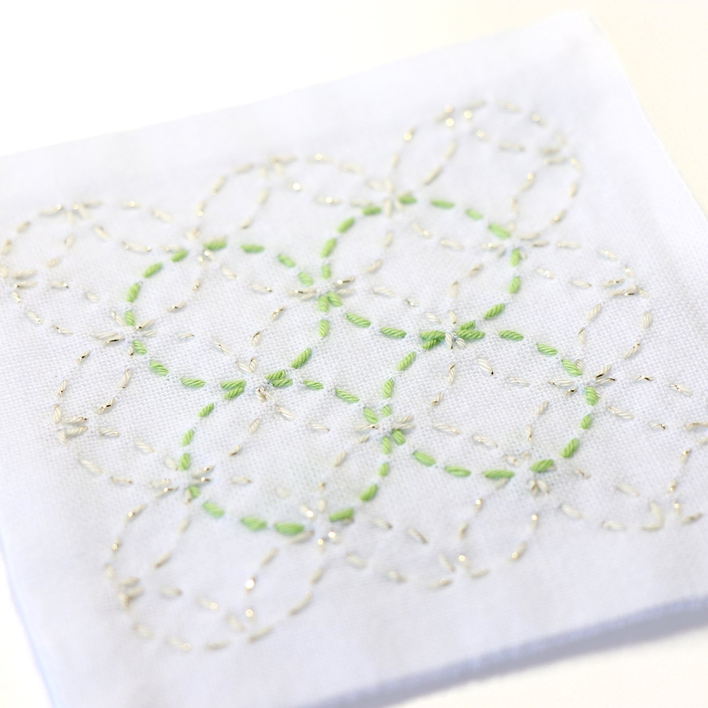 Olympus オリムパス 刺し子糸 Sashiko Lame 15色セット 綿96% ポリエステル4% 1カセ 約40m×15