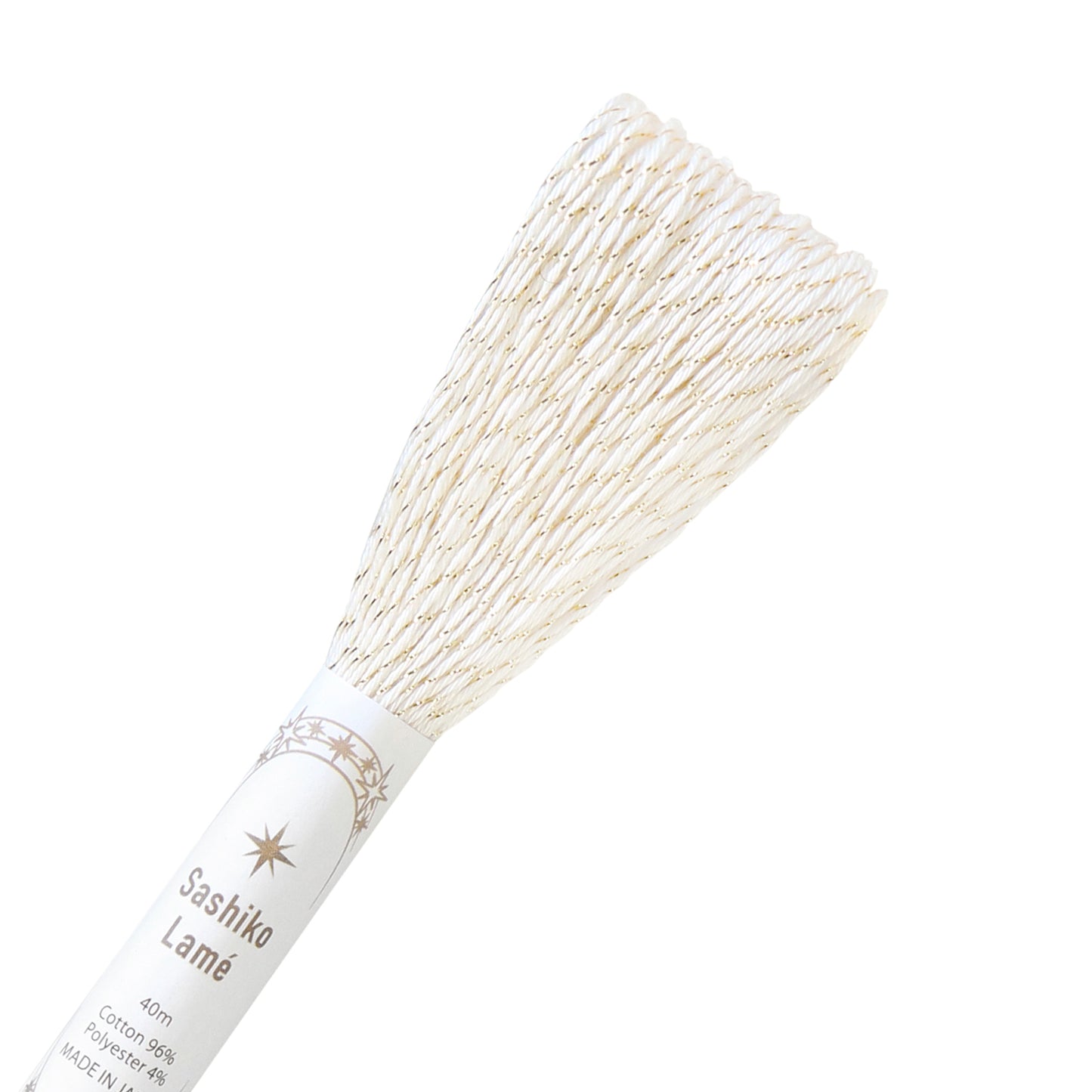 Olympus オリムパス 刺し子糸 Sashiko Lame 15色セット 綿96% ポリエステル4% 1カセ 約40m×15