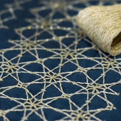 Olympus オリムパス 刺し子糸 Sashiko Lame 15色セット 綿96% ポリエステル4% 1カセ 約40m×15