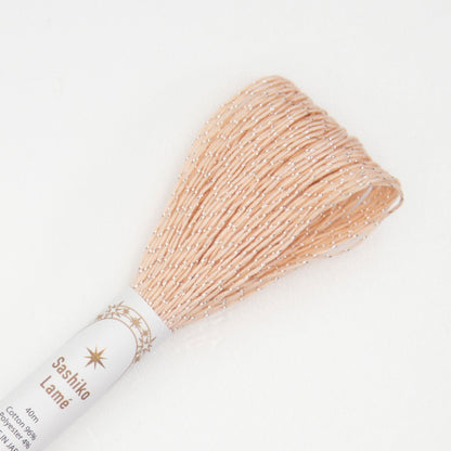 Olympus オリムパス 刺し子糸 Sashiko Lame 15色セット 綿96% ポリエステル4% 1カセ 約40m×15