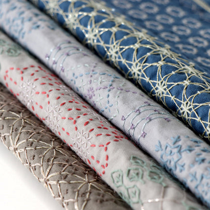 Olympus オリムパス 刺し子糸 Sashiko Lame 15色セット 綿96% ポリエステル4% 1カセ 約40m×15